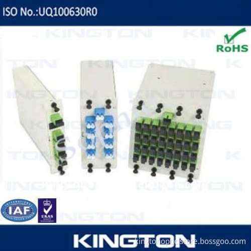 LGX Box FTTH PLC Fiber Optic 1*4 PLC Splitter